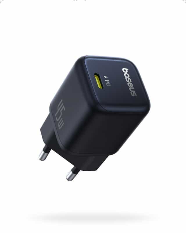 Chargeur USB C Baseus PicoGo 45 W - Compatible iPhone 16/16 Pro Max/15-12 et plus