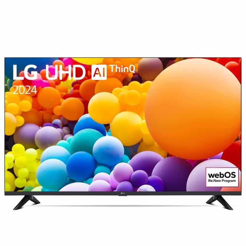 Téléviseur LG 43" 43UT73006LA  2024 : UHD 4K, LED, 60Hz, Smart TV, HDR10 Pro