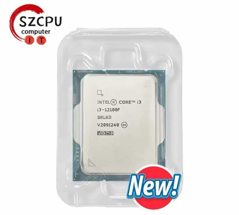 Processeur Intel Core i3 12100F : Puissance et polyvalence à petit prix 🚀