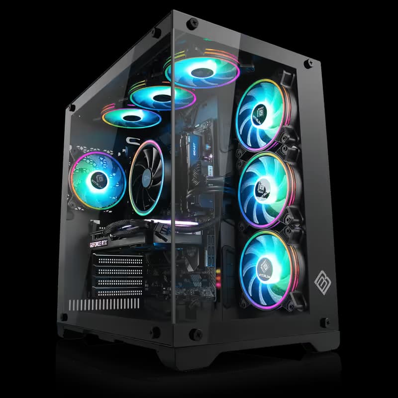 PC Gaming Fixe CSL Sprint 5701 - Ryzen 7 5700X, 8x 3400 MHz, GeForce RTX 4070 12Go, RAM 32Go DDR4, Disque dur 1To + Star Wars Outlaws offert