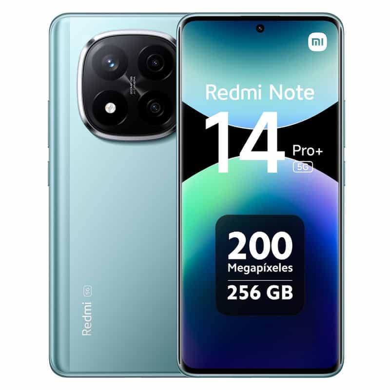 Nouveau Smartphone Xiaomi Redmi Note 14 Pro + 5G - 8+256 Go - Bleu