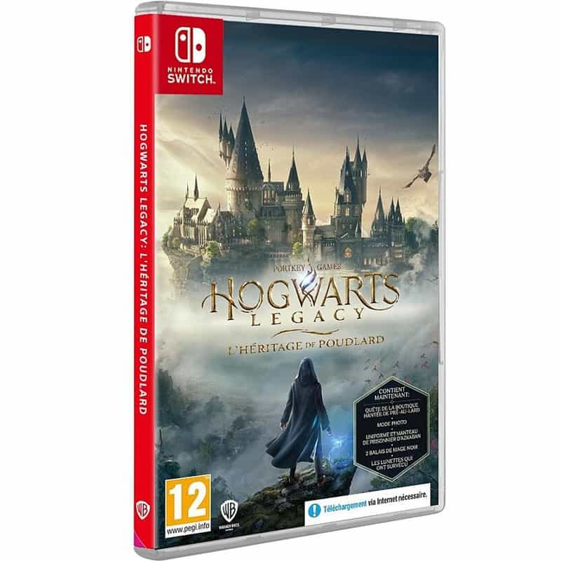 Exploration magique : Hogwarts Legacy - L'Univers de Poudlard sur Nintendo Switch