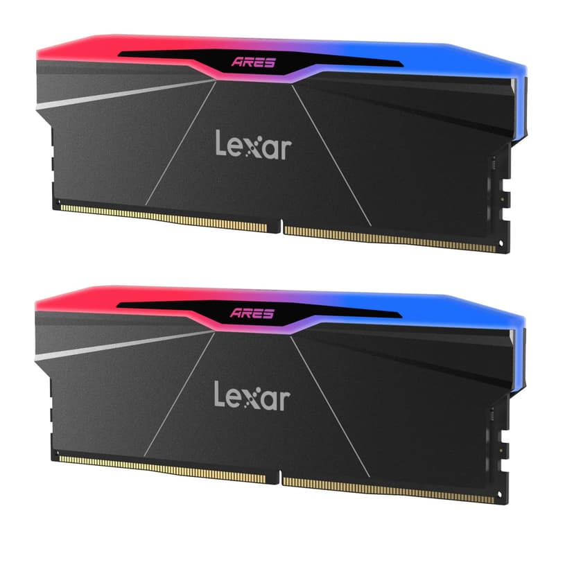 Kit mémoire Lexar ARES Gen2 RGB DDR5 32Go (2x16Go) 6400MHz CL32