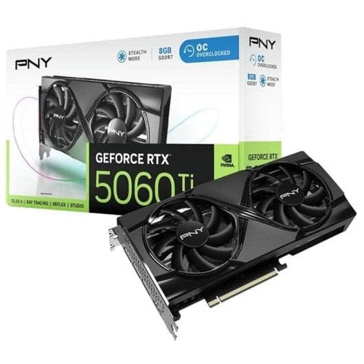 PNY GeForce RTX 5060 Ti OC 8 Go : la meilleure affaire en neuf ?