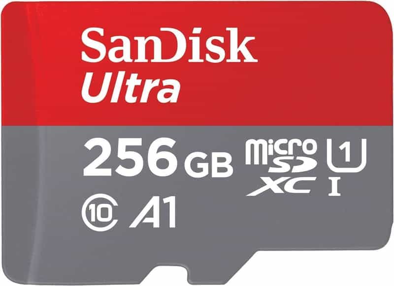 Carte mémoire MicroSDXC SanDisk Ultra 256 Go