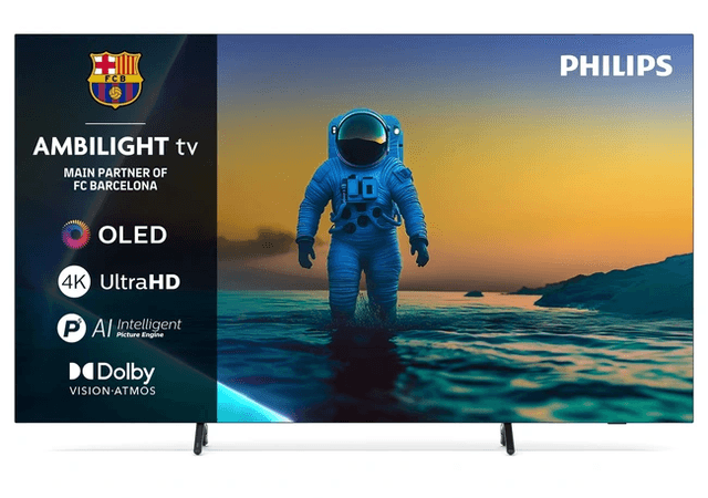 [Adhérents Fnac+] TV OLED 77" Philips Ambilight 77OLED810 - 4K UHD, 144Hz, VRR, ALLM, Dolby Vision, HDR10+(Via ODR 300€)