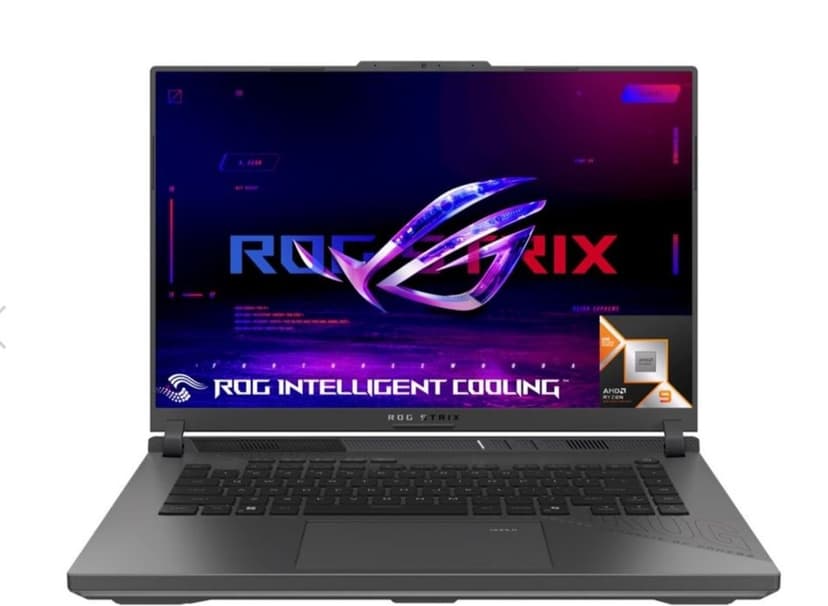PC Portable Asus ROG Strix G16 : Ryzen 9, 32 Go RAM, RTX 5070 Ti, 1 To SSD