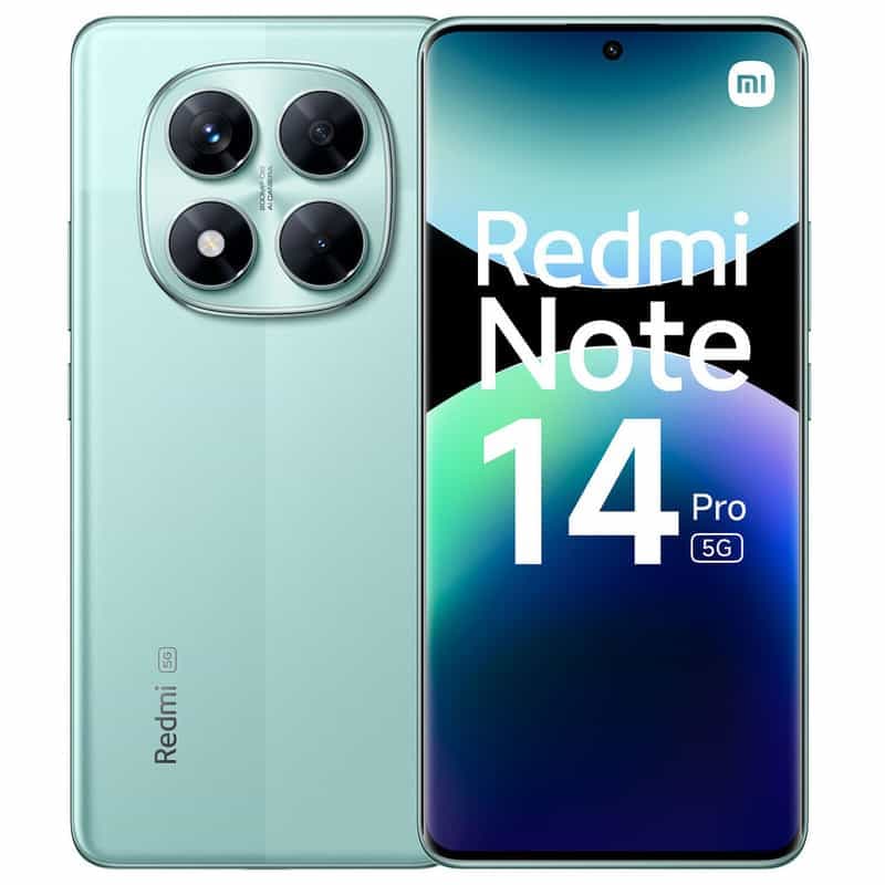 Smartphone Xiaomi Redmi Note 14 Pro 5G - Écran 6.67" AMOLED 1.5K 120Hz, Dimensity 7300 Ultra, 12 Go RAM, 512 Go, 200MP, Batterie 5110mAh