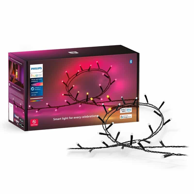 Guirlande Lumineuse Connectée Philips Hue Festavia - 250 LEDs, 20m