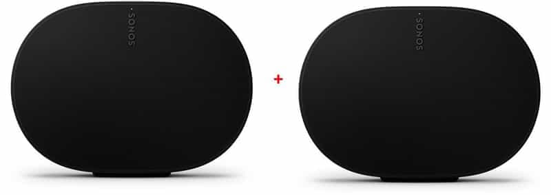 Enceintes Connectées Sonos ERA 300 noir - Lot de 2 🎵