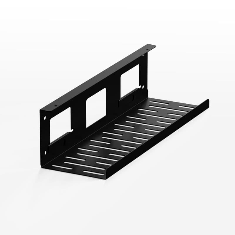 Organiseur de câbles Flexispot CMP051 - Couleurs Noir, Blanc et Gris - 35x12x10 cm