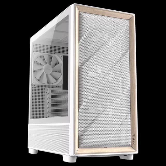Boîtier PC Vitré Antec Flux - Comptabible Mini ITX / Micro ATX / ATX / E-ATX, 4 ventilateurs 120 mm + 1 ventilateur 140 mm fournis