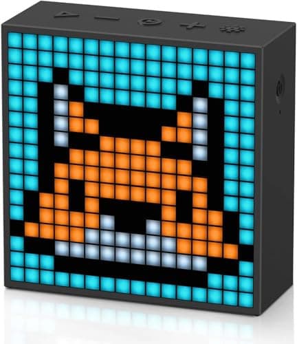 Enceinte Bluetooth Divoom Timebox-Evo avec Animation Pixel Art et 12 Sonneries