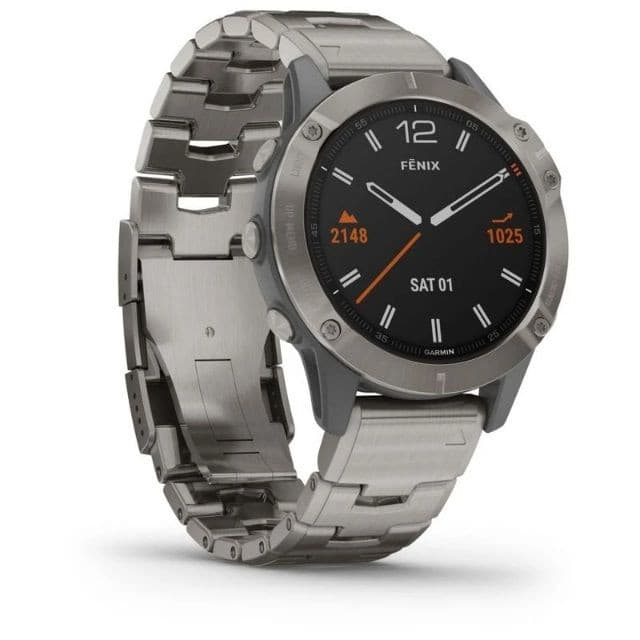 Montre sportive connectée Garmin Fenix 6 Pro Sapphire (Gris)