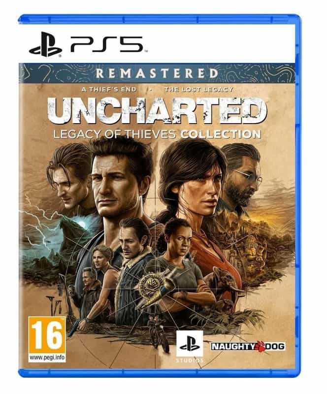 Exploration de trésors sur PS5 : Collection Uncharted Legacy Of Thieves - à découvrir chez Carrefour Montesson (78)