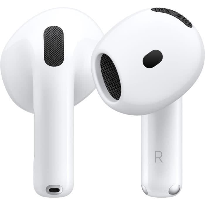Écouteurs Bluetooth Apple Airpods 4 2024 (Possibilité de Réduction avec le Code HELLO10)