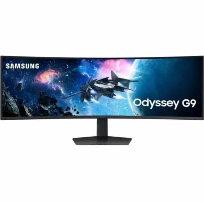 Écran PC Samsung Odyssey G9 G95C 49'': Dalle VA incurvée, 240Hz, HDR1000