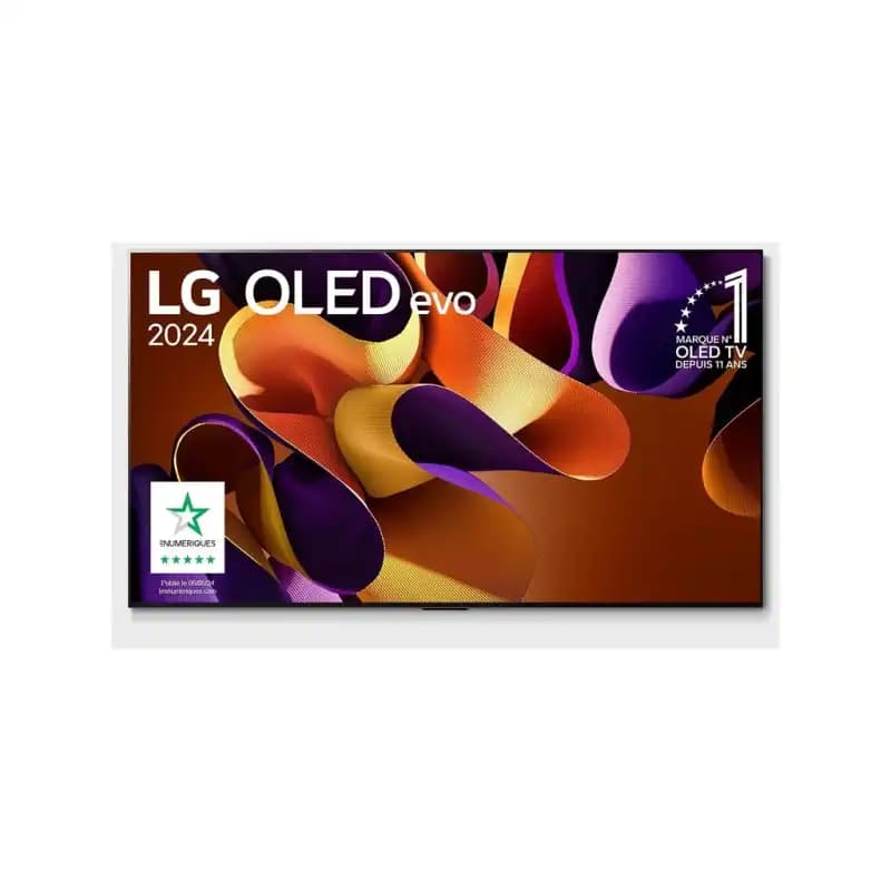 Téléviseur LG OLED G4 55" - Performance et Immersion Ultimes - 4K HDR, Dolby Vision IQ, FreeSync Premium & G-Sync - Smart TV