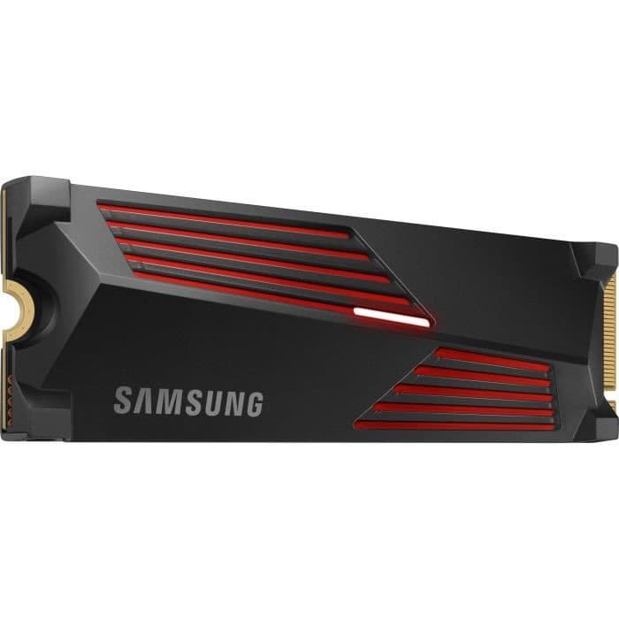 SSD Interne Samsung 990 PRO 1 To avec Dissipateur - Performances Exceptionnelles pour le Gaming et le Montage