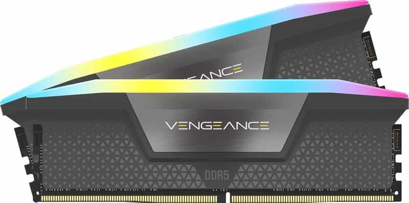 Kit de ram Corsair Vengeance RGB DDR5 RAM - 96 Go (2x48Go) 6000MHz CL36