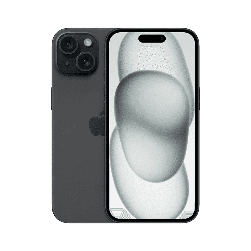 Nouveau iPhone 15 128 Go en Noir pour les frontaliers suisses 📱
