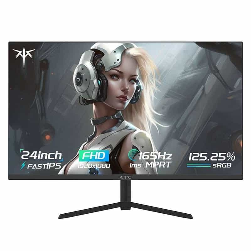Écran PC 24" KTC H24T09P - FHD, IPS Rapide, 165Hz, HDR10, 1ms, FreeSync / G-Sync