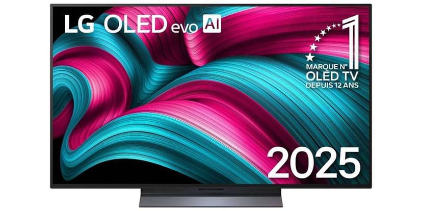 TV 55" LG OLED55C5 : 4K UHD, Dolby Vision IQ, Dolby Atmos, HDMI 2.1