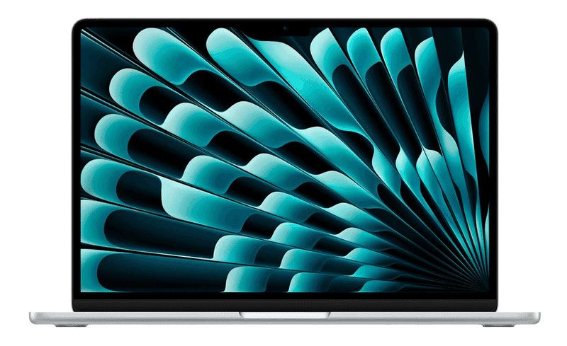 Ordinateur portable Apple MacBook Air M3 13,6 pouces - 8Go RAM, 256Go SSD - Couleur Argent