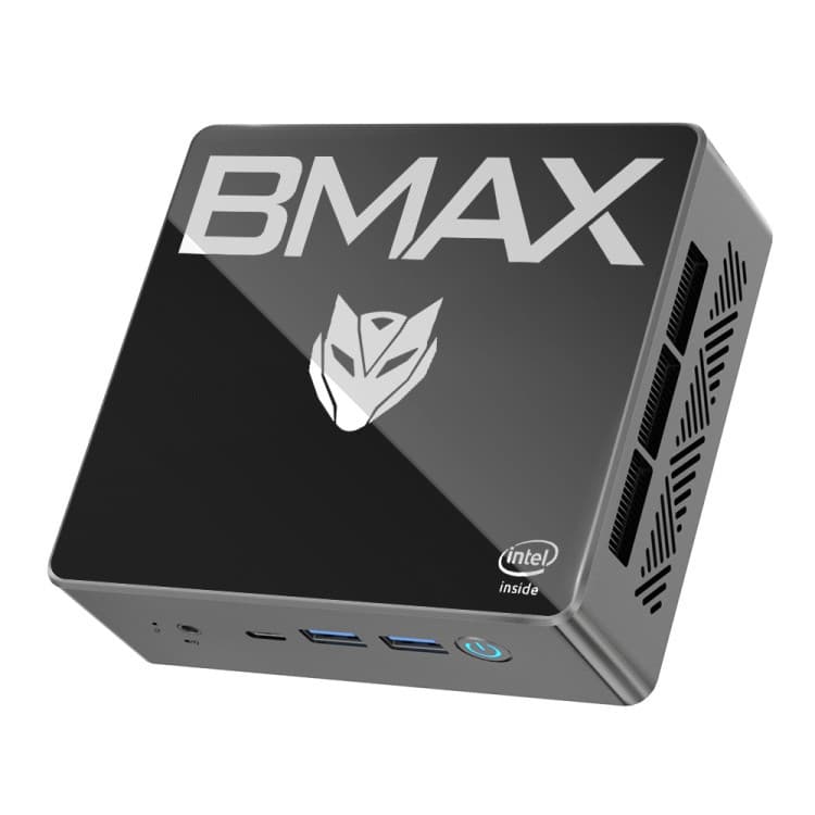 PC Mini BMAX B4 Plus - Performances Intel N100, 16 Go de RAM, 512 Go SSD, Windows 11