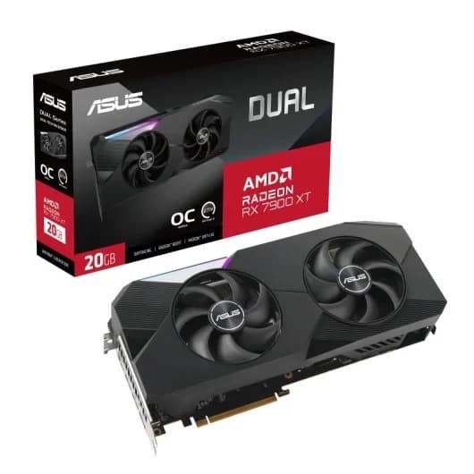 Carte Graphique Asus Dual RX 7900 XT 20 Go pour une expérience gaming ultime