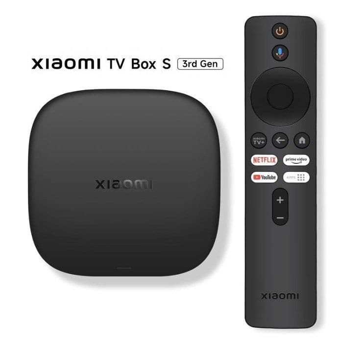 TV Box Xiaomi Mi TV Box S 3rd Gen - 2Go, 32Go, 4K Ultra HD (Vendeur tiers)