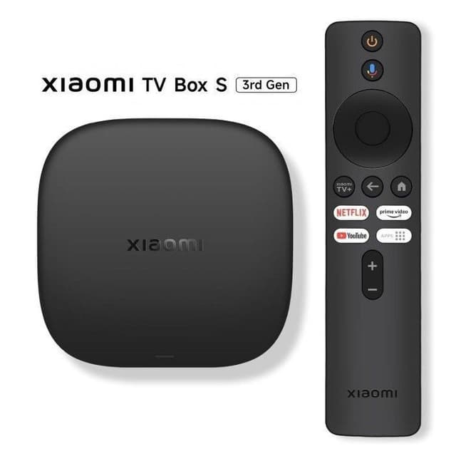 TV Box Xiaomi Mi TV Box S 3rd Gen - 2Go, 32Go, 4K Ultra HD (Vendeur tiers)