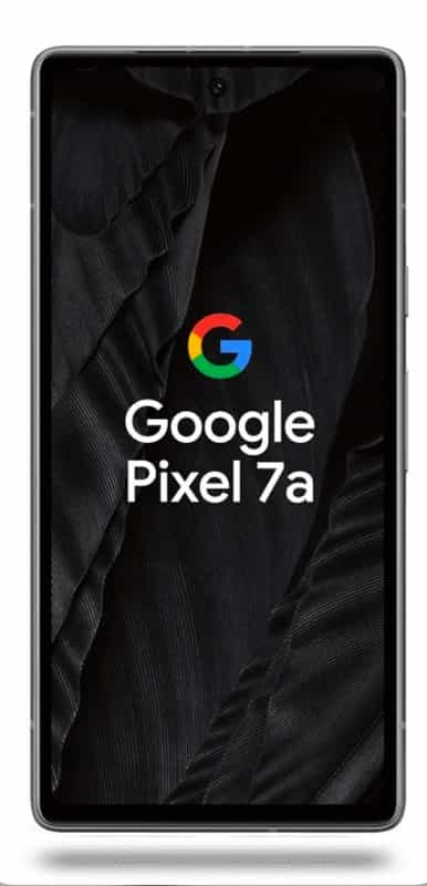 Téléphone intelligent Google Pixel 7A 6.1'' : Écran OLED, 8Go RAM, 128Go Stockage, couleur noir charbon