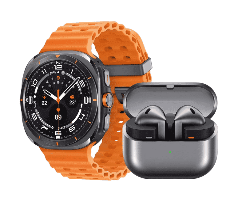 Montre Samsung Galaxy Watch Ultra (2024) + Écouteurs Samsung Buds3 avec ODR de 130€