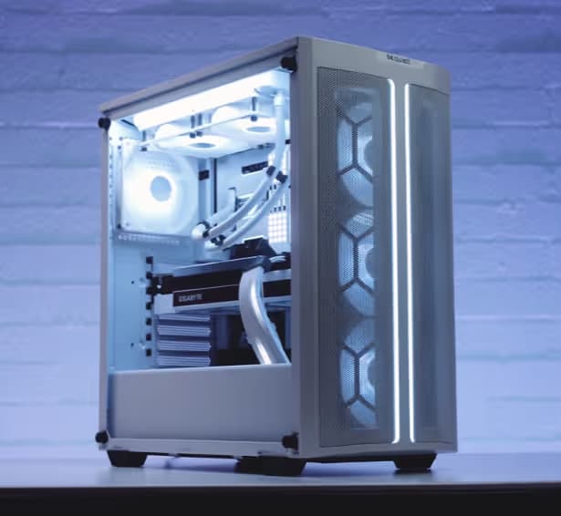 Ordinateur fixe performant avec i5-14600KF, RTX 4080 Super, 32Go RAM, AIO Corsair H100I et plus