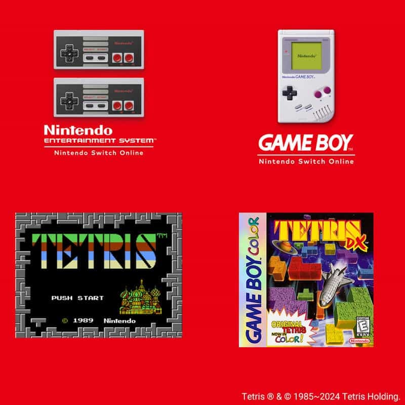 Expérience de jeu exclusive sur Nintendo Switch : Tetris s'invite avec Tetris DX
