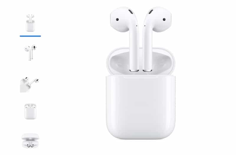 Apple AirPods with Charging Case (2nd Generation) was $129.00 now $89.00