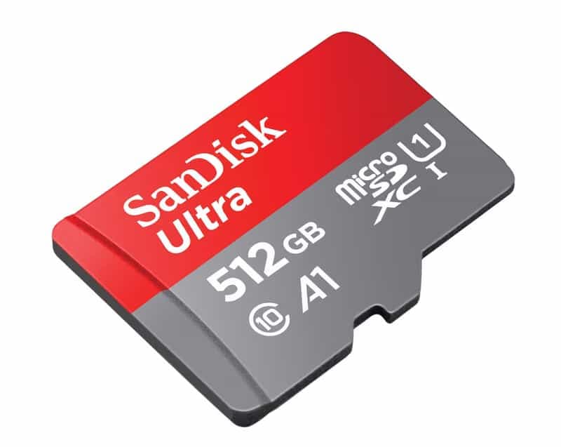 Carte microSD SanDisk 512 Go Ultra microSDXC