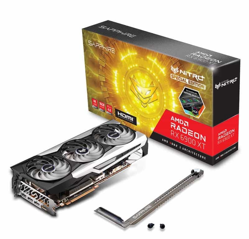 Carte graphique Sapphire Nitro+ RADEON RX 6900 XT SE Gaming OC 16GB GDDR6