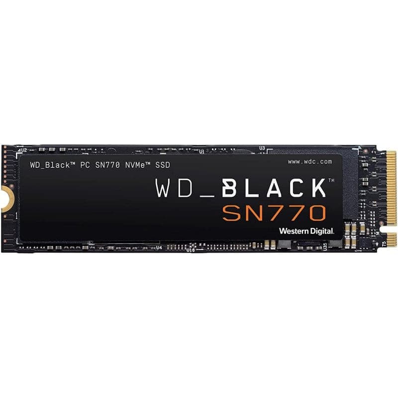 SSD interne Western Digital Black SN770 M.2 2 To avec interface PCIe 4.0 NVMe