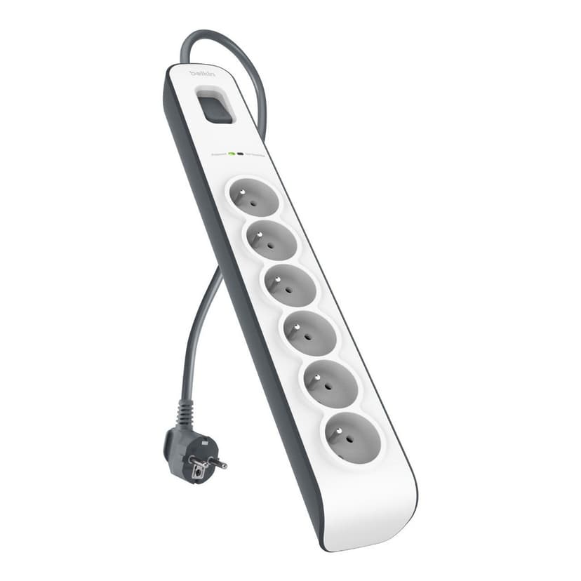 Multiprise Parafoudre Belkin 6 prises parafoudres + câble 2m (Vendeur tiers)