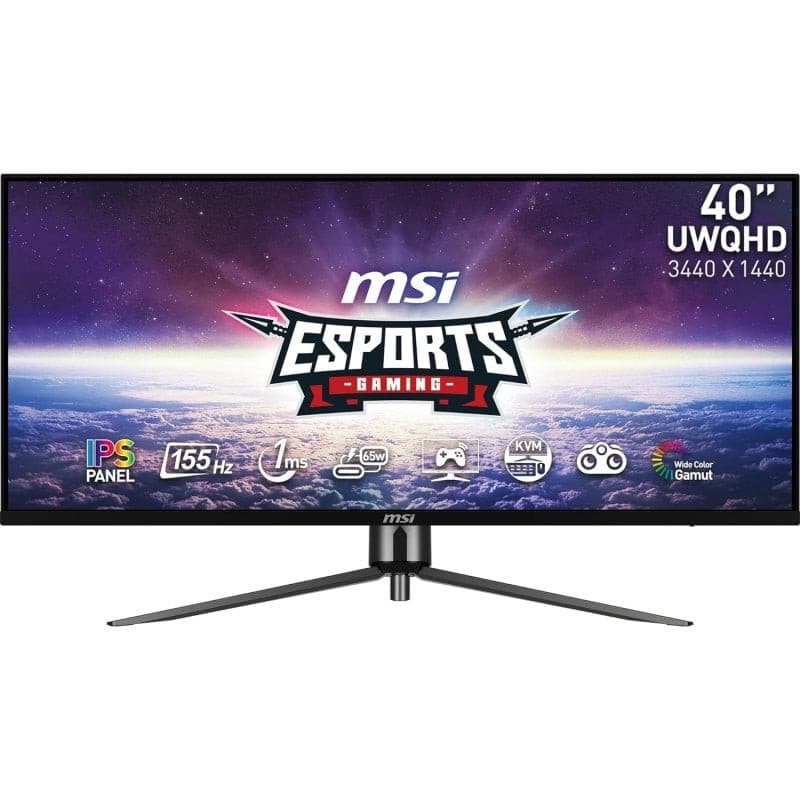 Écran PC 40" MSI MAG401QR - UltraWide QHD 155Hz, 1ms, HDR400