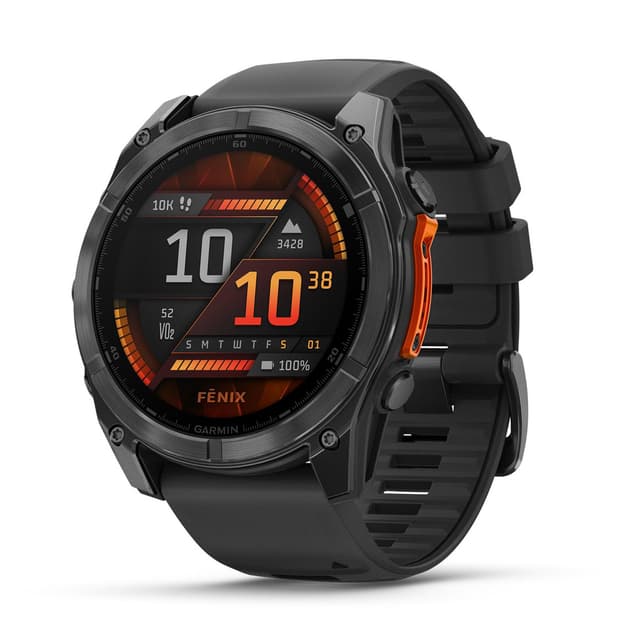 Montre connectée GPS Garmin fēnix 8 - 47 mm, AMOLED (via remise panier - Version 51mm à 655.26€, 43mm à 573.31€)