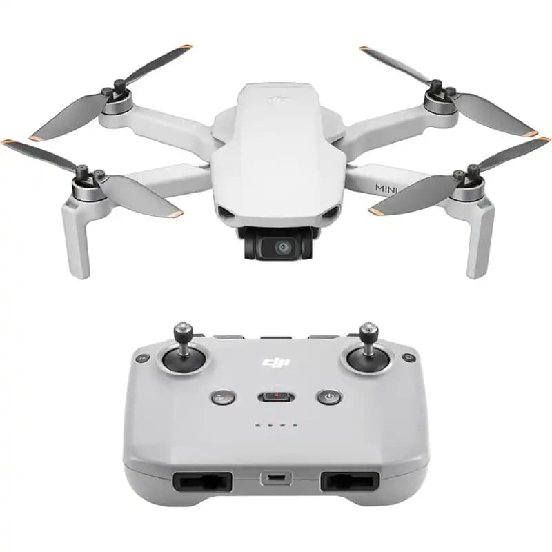 Drone DJI Mini 4K - Caméra 4K, Stabilisation 3 Axes, Transmission 10 km, Fonctionnalités Avancées
