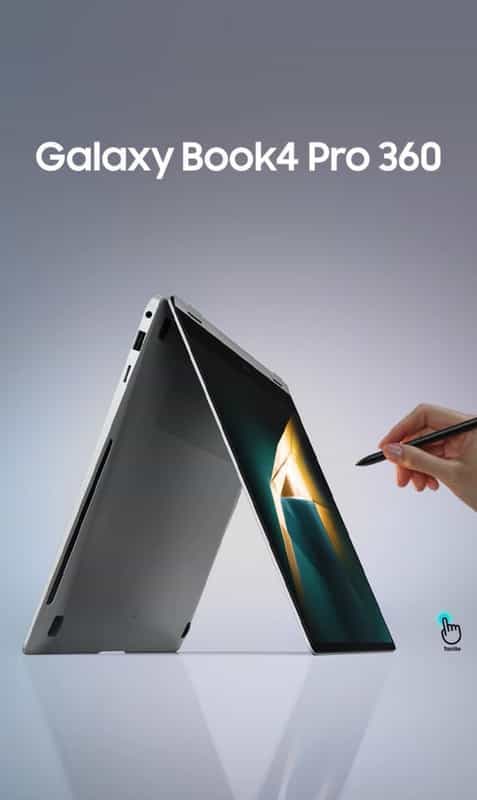 Nouveau PC Portable Samsung Galaxy Book4 Pro 360 16" - Performances et Polyvalence à l'Honneur
