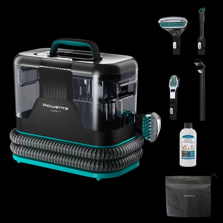 Code promo - Shampouineuse Rowenta Clean It : Polyvalente, 750W, pour tous textiles