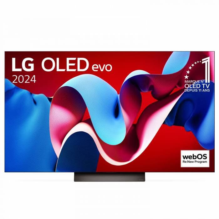 La Télévision Ultim-OLED 65 pouces LG OLED65C4 2024 - Expérience Cinéma 4K à 144Hz ! 🎥🔊