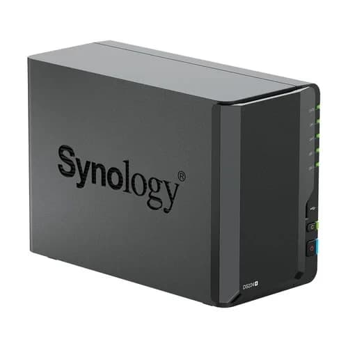 Serveur de Stockage Synology DS224+ - 2 Baies NAS Performant