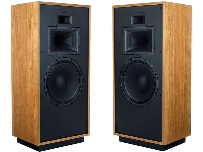Enceinte colonne Klipsch Forte IV en merisier - Édition authentique