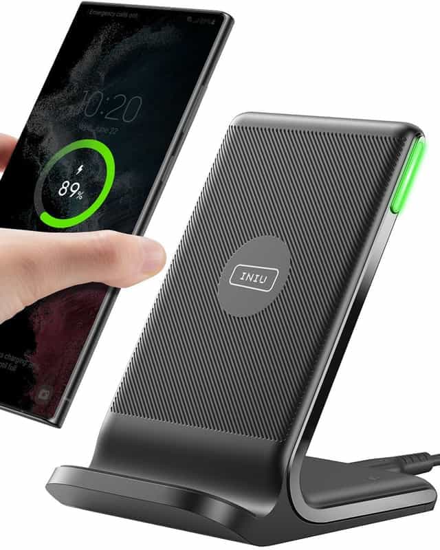 Code promo - Chargeur sans fil Iniu 15 W – Rapide et polyvalent